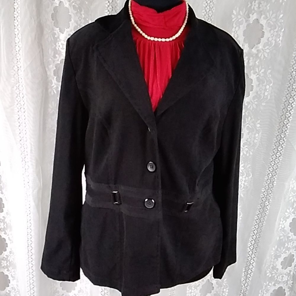 Vintage Women's Jacket Blazer Size L XL Appreciate - Picture 16 of 16